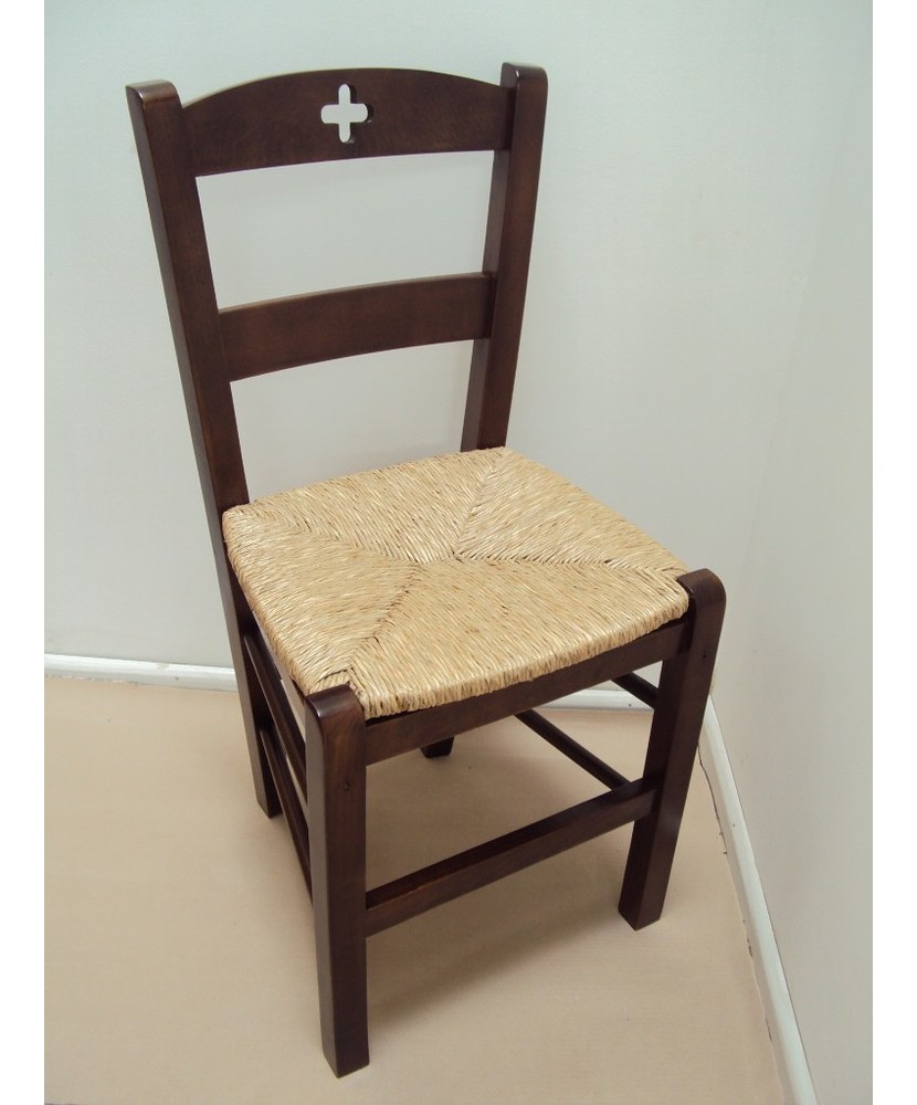 Professional Traditional Wooden Church Chair Samos