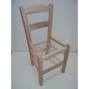 Traditional Wooden Chair Samos