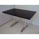 Professioneller Holztisch mit Aluminiumfuß für Cafes, Restaurant, Cafeterias, Gastronomie (120Χ80)