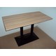 Профессиональный деревянный стол с чугунной основой