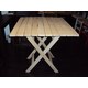 Professional Wooden Folding Table Cafe made of solid beech wood dryer for swimming pool, for garden Cafeteria Restaurant