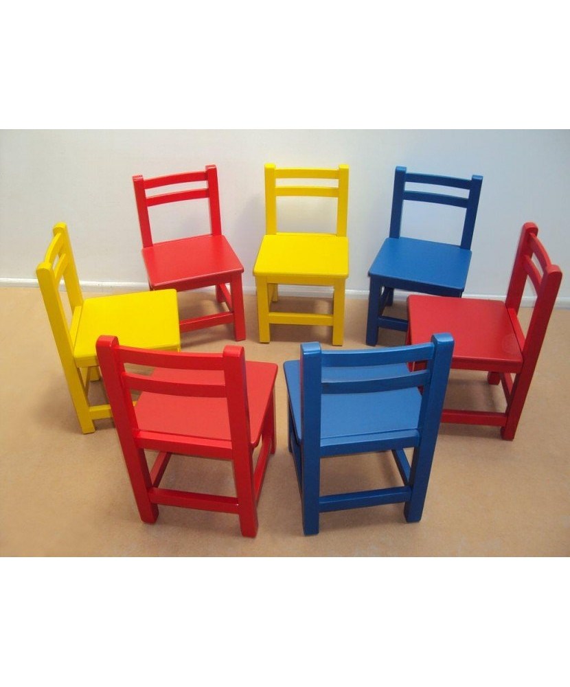 Детский деревянный детский стул для детских садов и детских садов