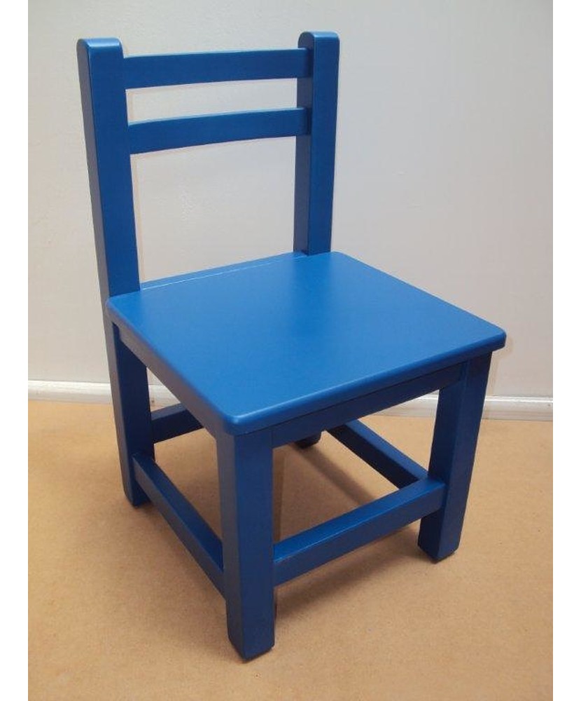 Kinderhölzerner Stuhl für Kindergärten und Kindergärten mit Trockner Buchenholz.
