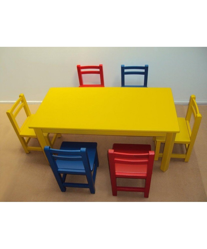 Professionelle Kindertisch aus Holz passend möbel für