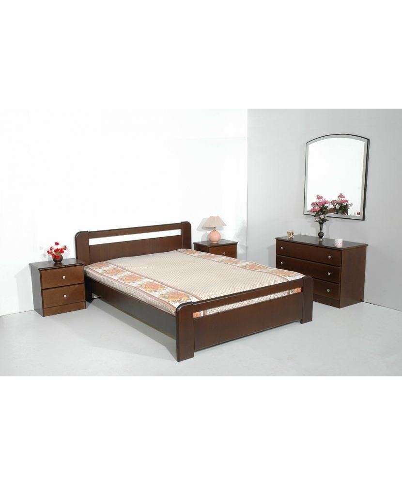 Спальня от 552 €, Двуспальная кровать от € 192 (150x200), Кровать одноместная от 132 € (100 x 200)