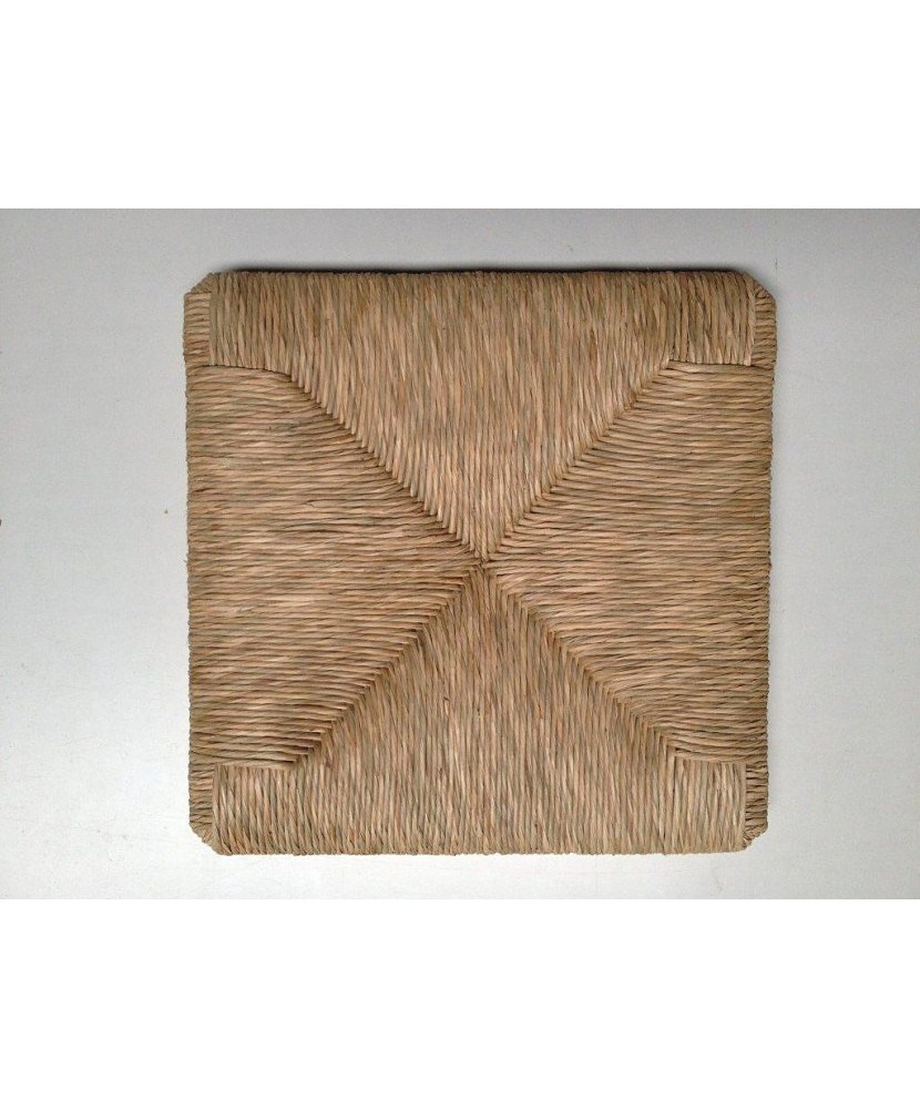 Siège en osier naturel pour chaises Café restaurant taverne (37 × 37 cm)
