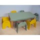 Professional Children’s Wooden Baby Table and bench