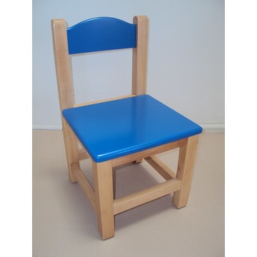 Profesjonalne dziecięce drewniane krzesło dziecięce € 26 lakier
