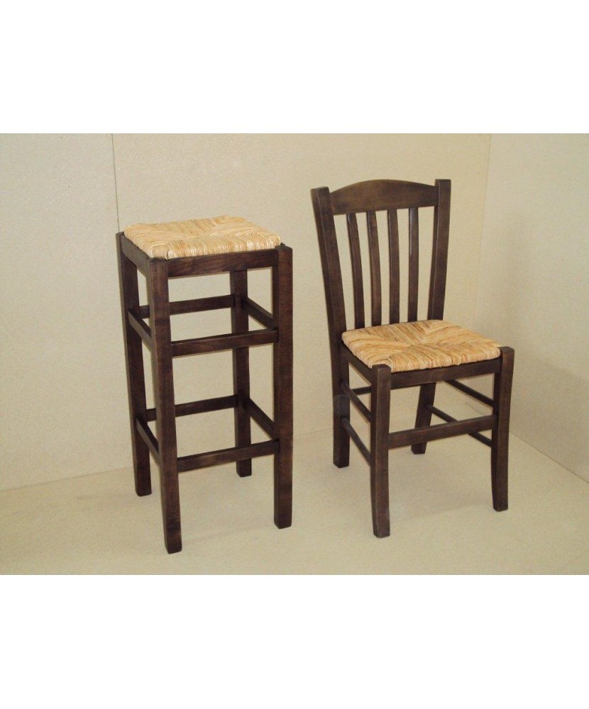 Профессиональный деревянный стул без спинки