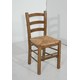 Profesjonalne tradycyjne drewniane krzesło Sifnos