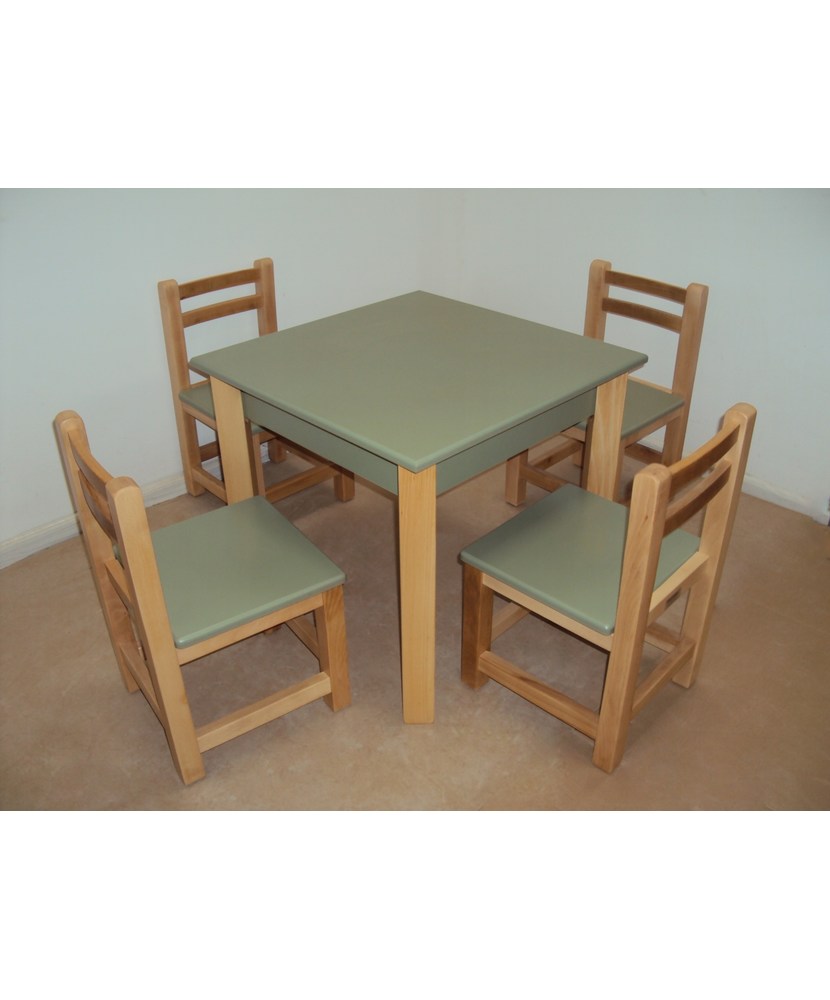 Professional Children’s Wooden Table for nurseries and kindergartens