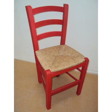 Profesjonalne tradycyjne drewniane krzesło Sifnos do restauracji, kawiarni, gastronomii, tawerny, bistro, pub, kawiarnie